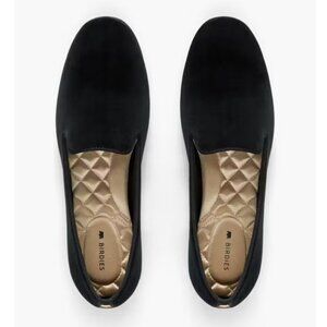 Birdies "The Starling" Black Velvet Flats- Size 8
